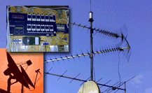 monta anten satelitarnych i naziemnych